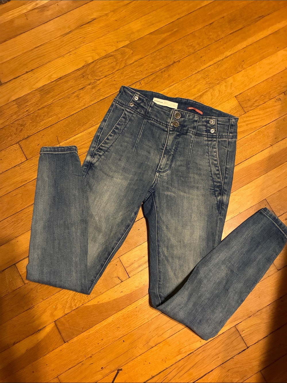 Anthropologie Pilcro Medium Blue Denim Jeans